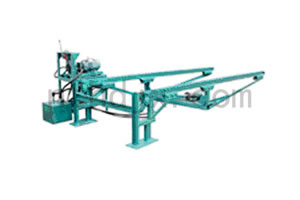 Hydraulic unloading machine